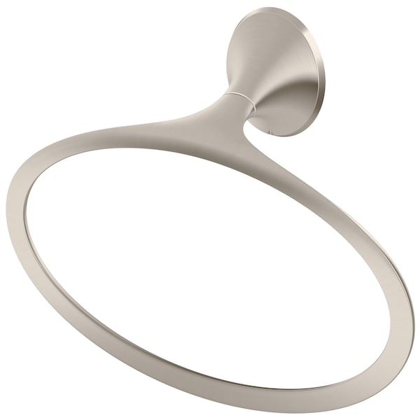 Pfister Rhen Towel Ring Brushed Nickel